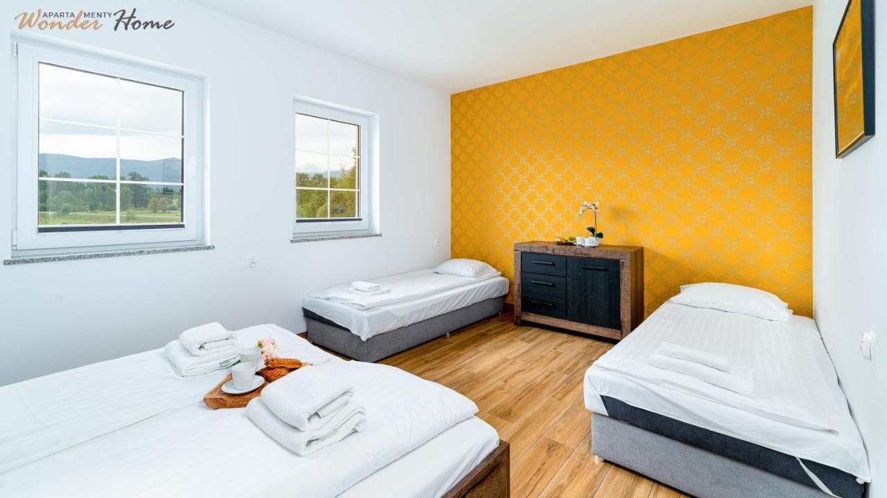 Wonder Home - Karkonosze Apartments with Garden and Seasonal Pool Myslakowice Exterior photo