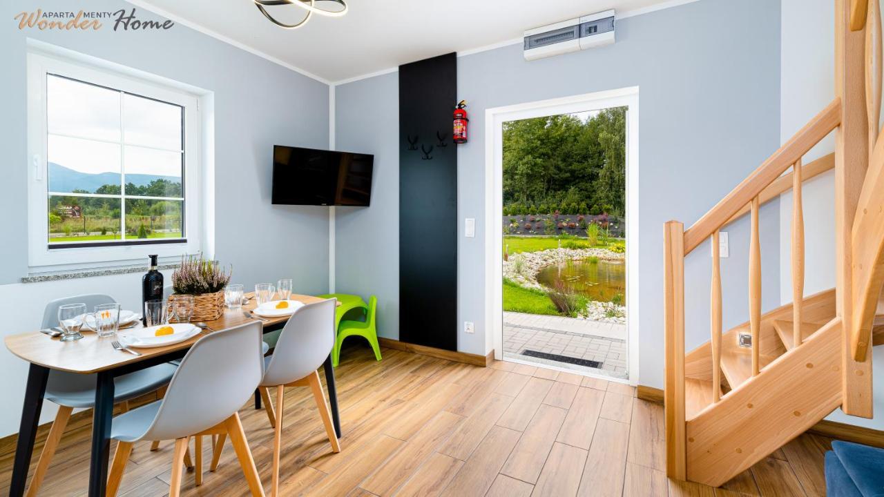 Wonder Home - Karkonosze Apartments with Garden and Seasonal Pool Myslakowice Exterior photo